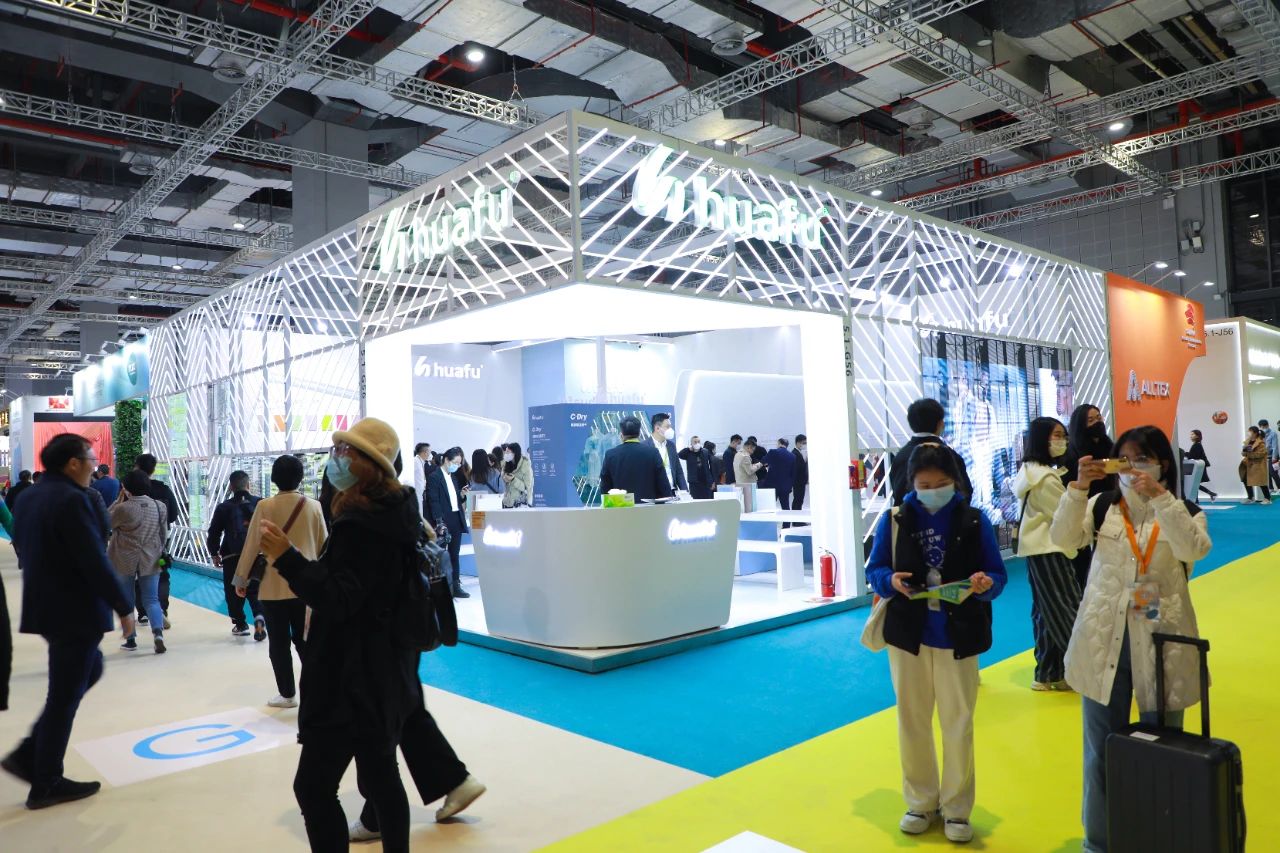 活力拥抱春天  数字书写美好——华孚时尚惊艳亮相Intertextile上海展